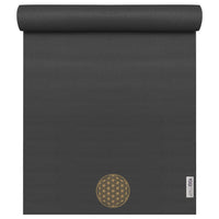 My yogimat® basic art collection - Blume des Lebens (Bestickung) - zen black