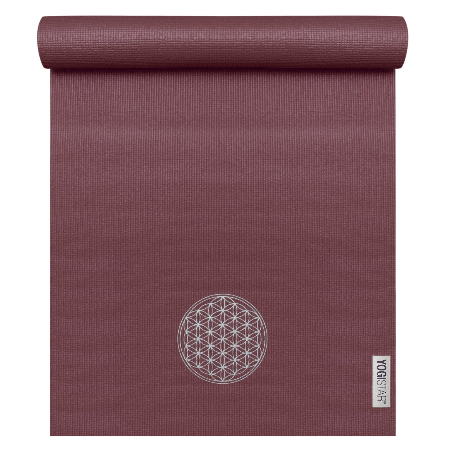 My yogimat® basic art collection special item - Flower of Life - silver