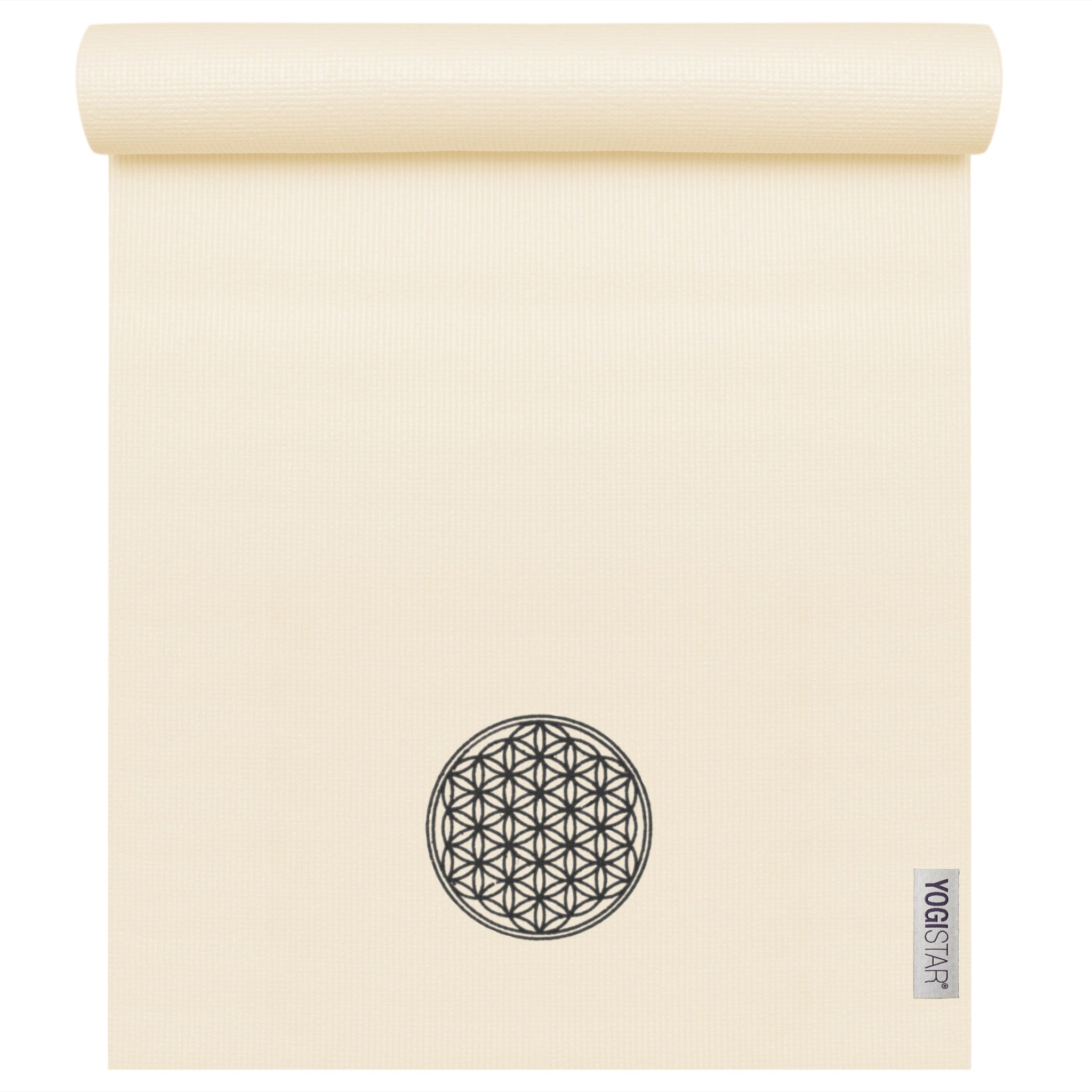 My yogimat® basic art collection - Blume des Lebens (Bestickung) - YOGISTAR