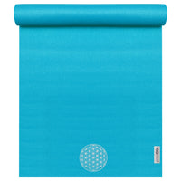 My yogimat® basic art collection - Blume des Lebens (Bestickung) - turquoise