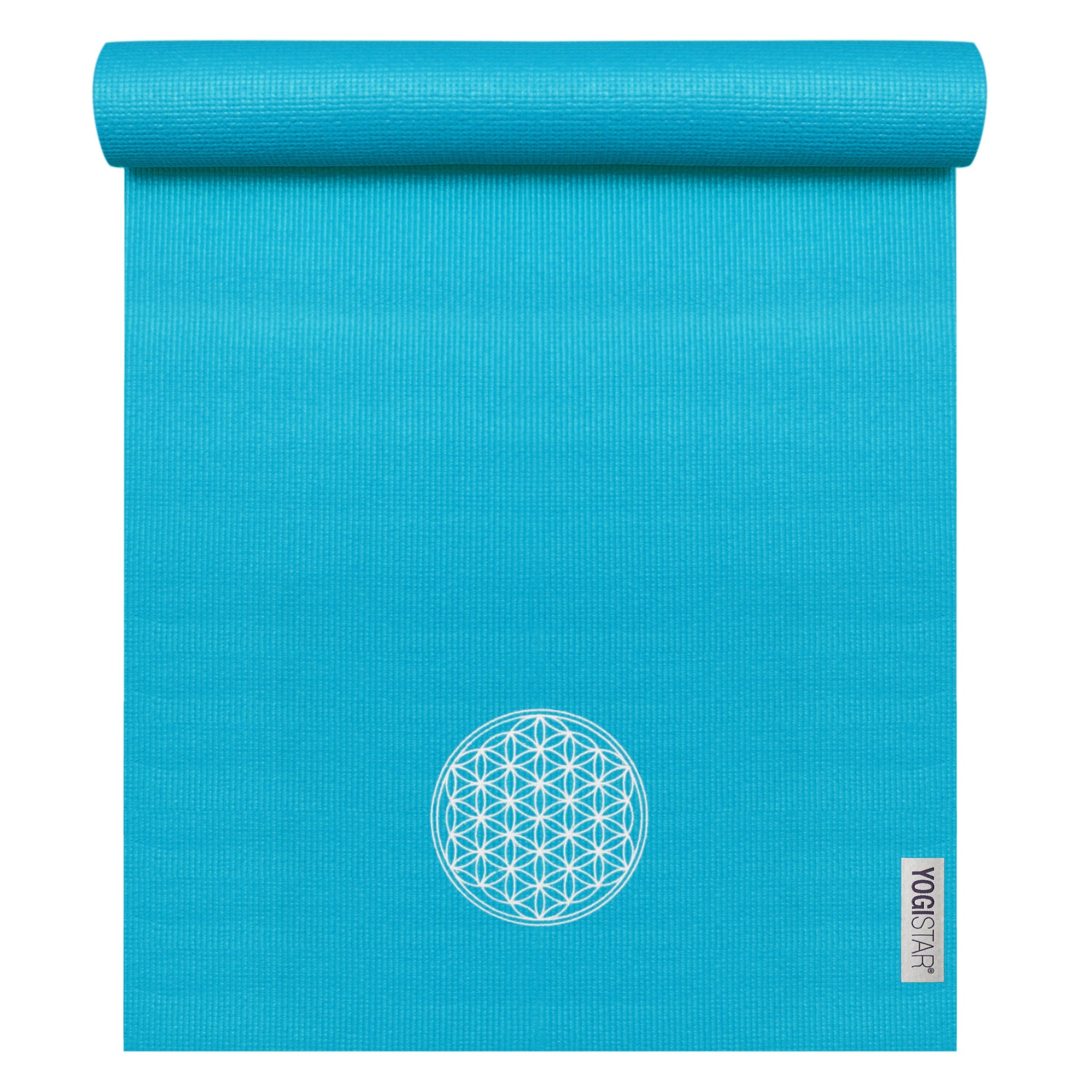 My yogimat® basic art collection - Blume des Lebens (Bestickung) - YOGISTAR