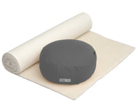 Yoga-Set Comfort Edition - Meditation natur 75 x 180 cm