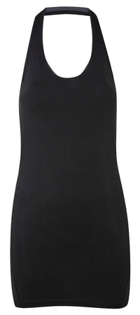 Yoga-Neckholder-Top - jet black - YOGISHOP