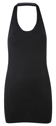 Yoga-Neckholder-Top - jet black - YOGISHOP