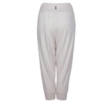 3/4 Yoga-Pants flora - creme - YOGISHOP
