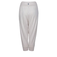 3/4 Yoga-Pants flora - creme - YOGISHOP