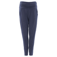 Yoga-Pants Mari bamboo - nightblue - YOGISHOP