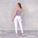 Yoga-Pants Mari bamboo - white - YOGISHOP