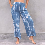 Yoga-Pants Sky - indigo blue