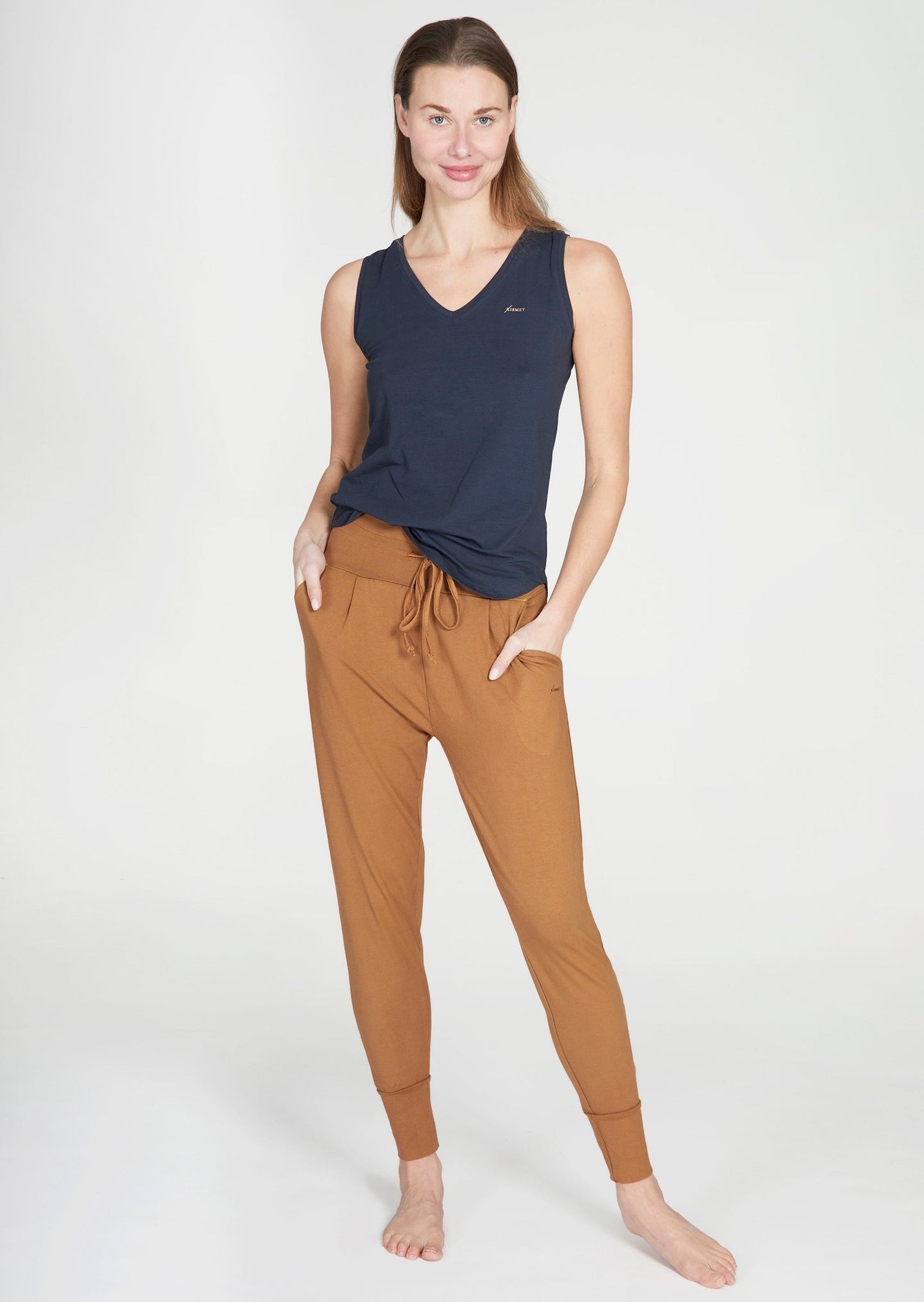 Yoga-Tank Perfect - anthracite - YOGISHOP