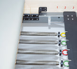 Pilates Reformer Ahorn "Short Leg" (inkl. Sitting Box und Jump Board) - creme - YOGISHOP