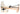 Pilates Reformer Ahorn "Therapeutic Leg" (inkl. Sitting Box und Jump Board) - creme - YOGISHOP
