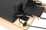2. Wahl Pilates Reformer Ahorn "Therapeutic Leg" (inkl. Sitting Box und Jump Board) - schwarz - YOGISHOP