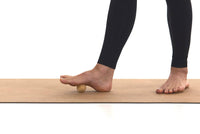 rollholz Faszienkugel - Massage-Kugel aus Erle