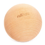 rollholz Faszienkugel - Massage-Kugel aus Buche - YOGISHOP