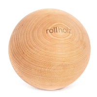 rollholz Faszienkugel - Massage-Kugel aus Erle