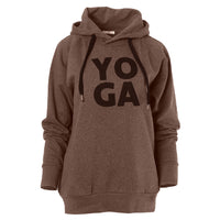 Yoga-Hoodie Rudra - hazel marl - YOGISHOP