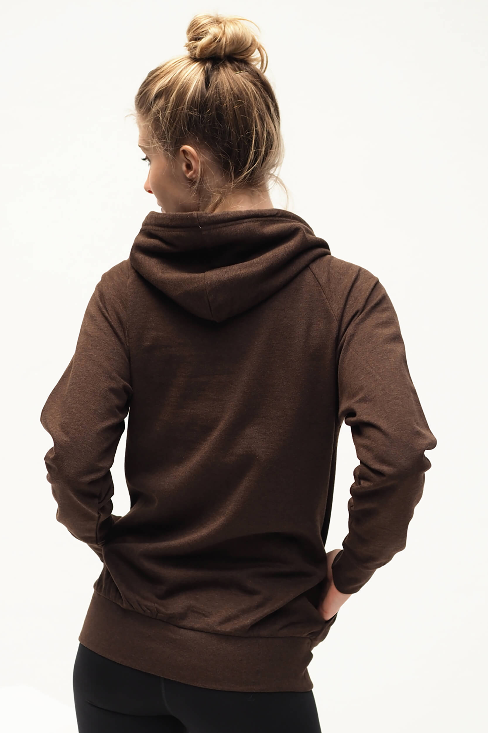 Yoga-Hoodie Rudra - hazel marl - YOGISHOP