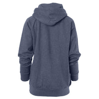 Yoga-Hoodie Rudra - blue marl - YOGISHOP