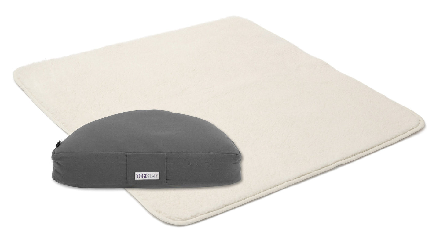 Yoga-Set Calm Edition - Meditation natur 75 x 75 cm - YOGISHOP