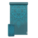 Yoga-Set Starter Edition - spiral mandala (Yogamatte + 1 Yogablock) - YOGISHOP