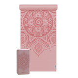 Yoga-Set Starter Edition - spiral mandala (Yogamatte + 1 Yogablock) - YOGISHOP
