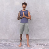 Shorts Miguel - grey melange - YOGISHOP