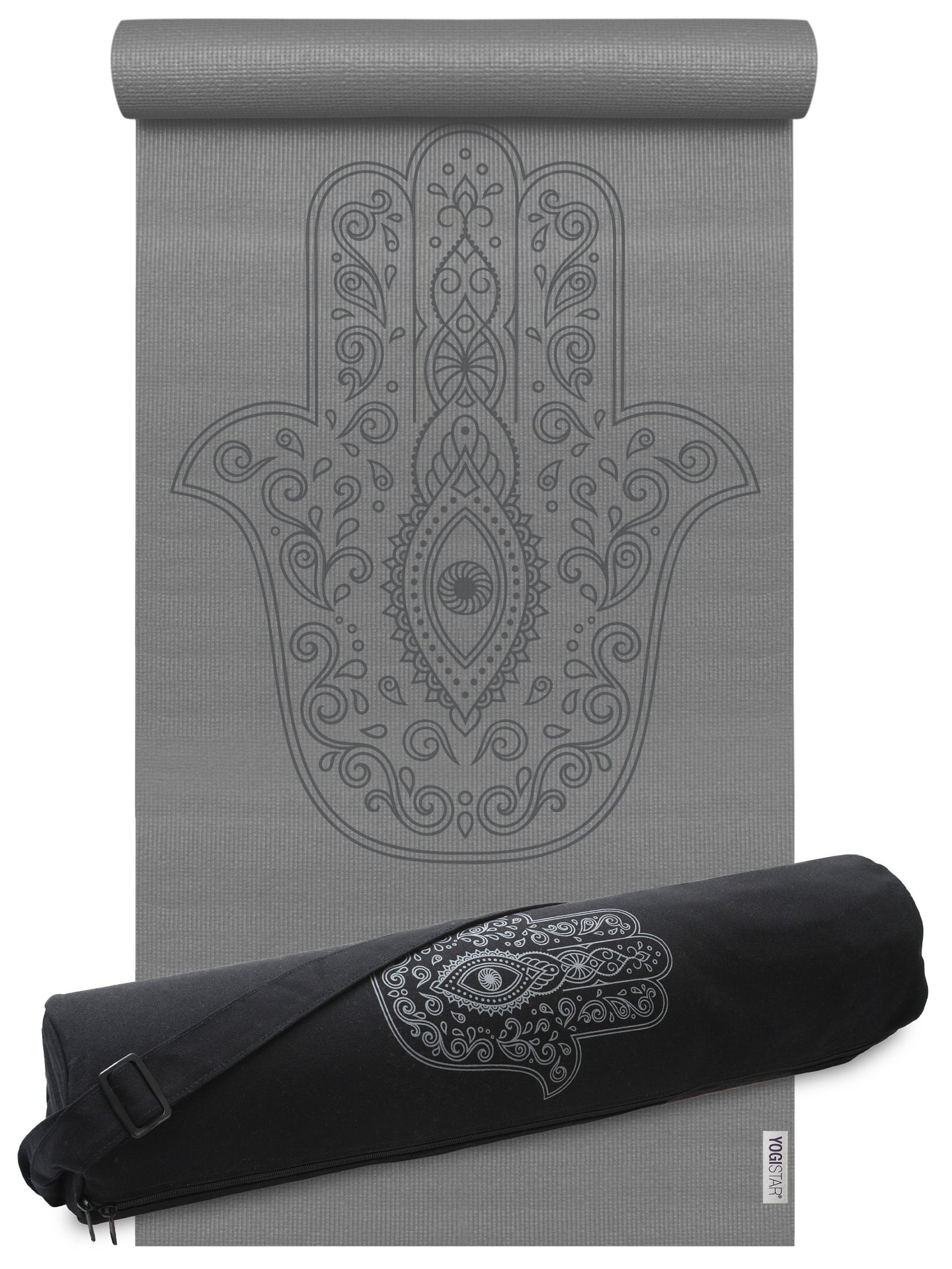 Yoga-Set Starter Edition - hand of fatima (Yogamatte + Yogatasche)