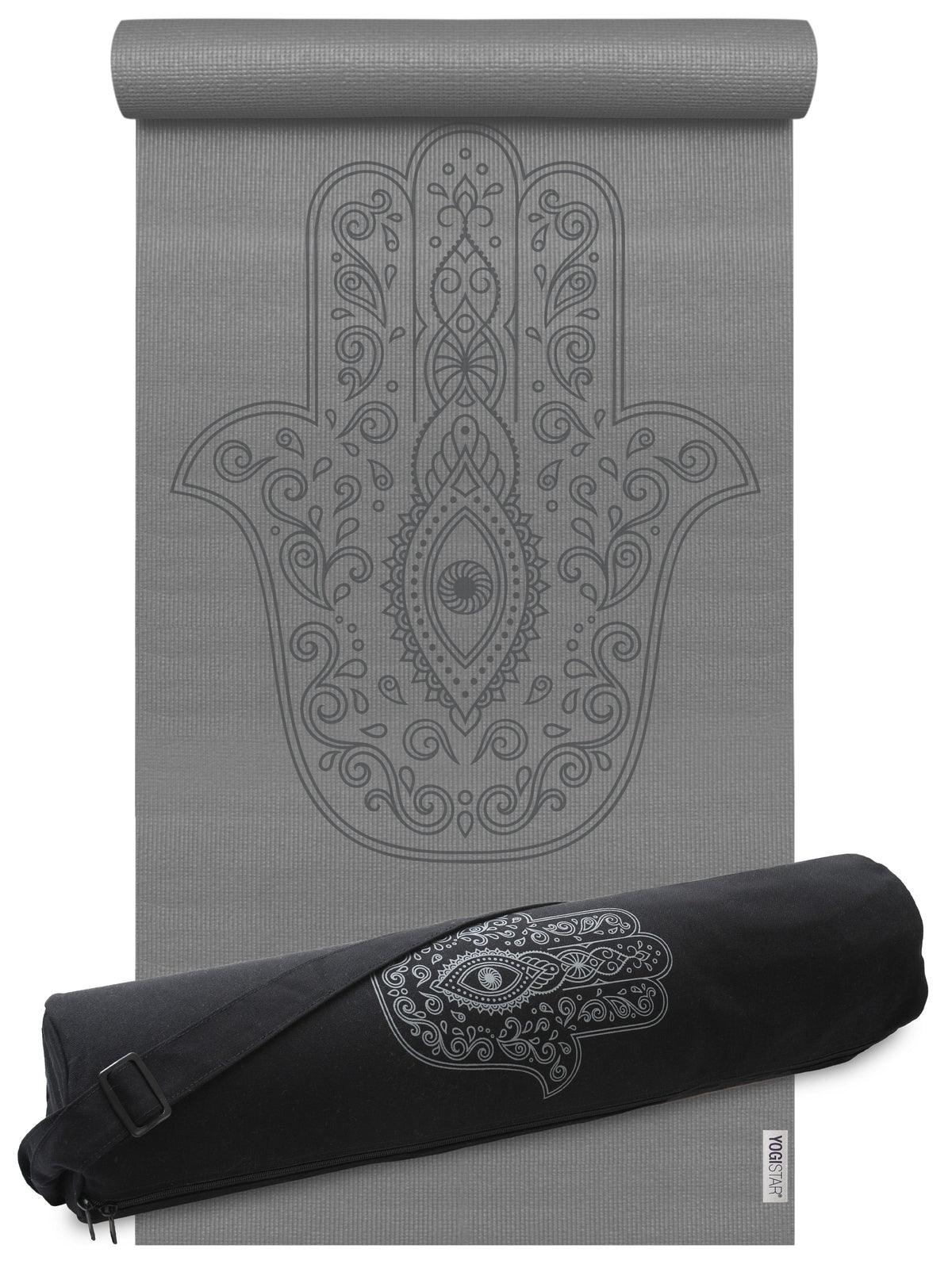 Yoga-Set Starter Edition - hand of fatima (Yogamatte + Yogatasche)