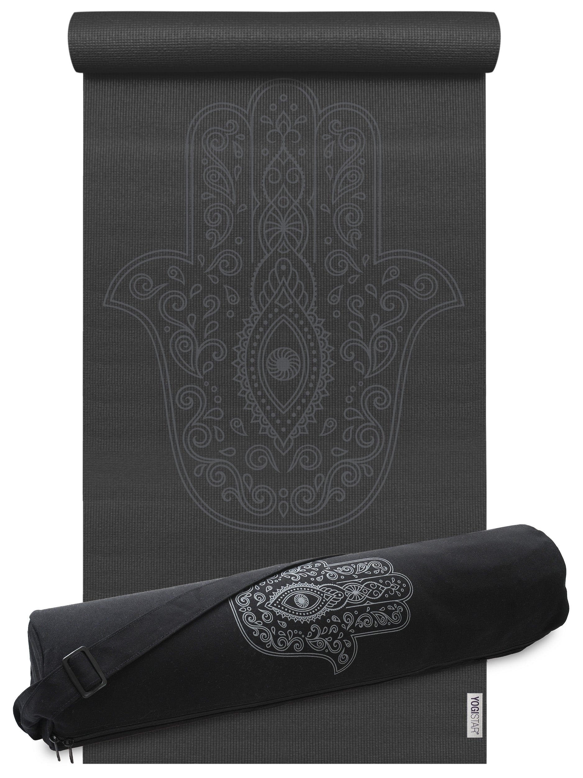 Yoga-Set Starter Edition - hand of fatima (Yogamatte + Yogatasche) - YOGISHOP