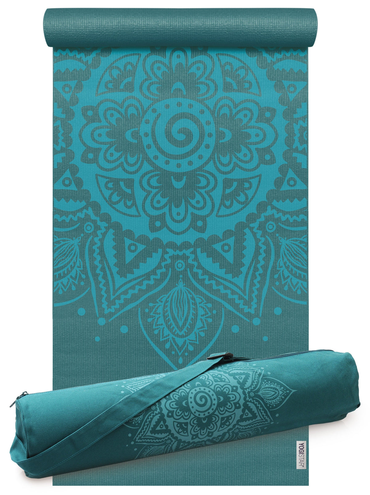 Yoga-Set Starter Edition - spiral mandala (Yogamatte + Yogatasche)