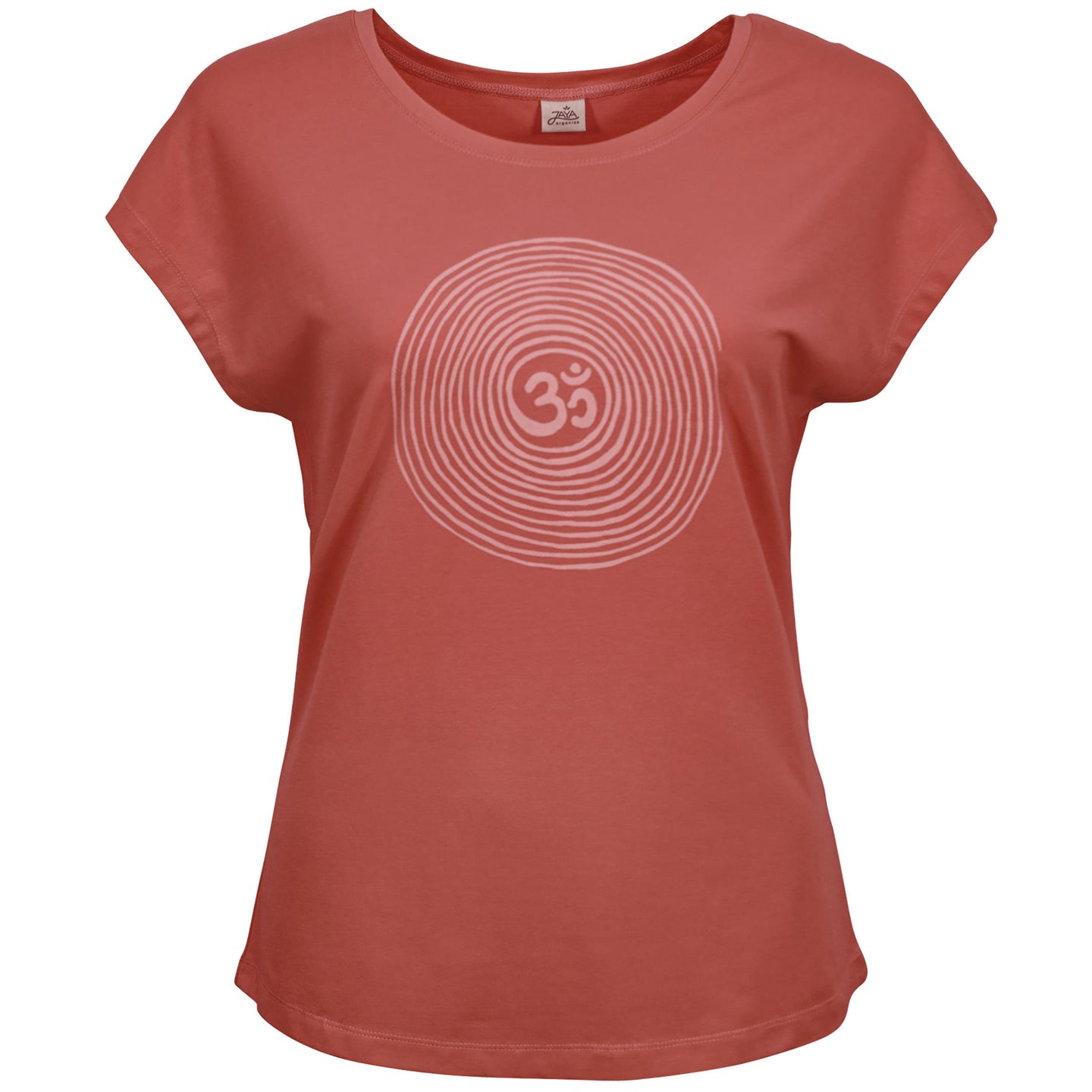 T-Shirt Om tencel - cinnamon