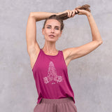 Yoga-Top Alaska Give - berry - YOGISHOP