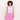 Yoga-Top Alaska -  white-pink