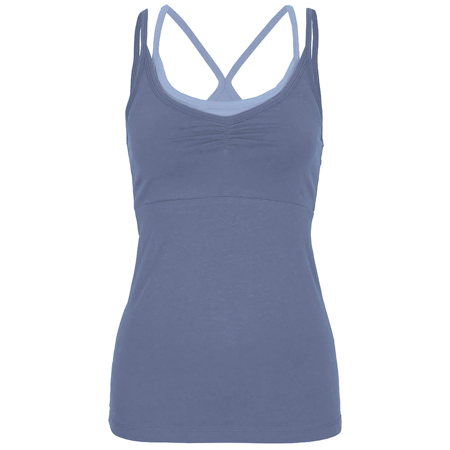 Yoga-Top Sofia - bluegrey