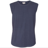 Yoga-Top Tommy - tencel nightblue - YOGISHOP