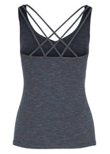Yoga-Top "Nouri" - antracite melange - YOGISHOP
