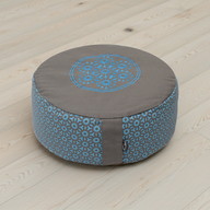 Meditatiekussen rond - vintage - katoen - ø 36cm x 15cm