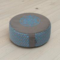 Meditatiekussen rond - vintage - katoen - ø 36cm x 15cm
