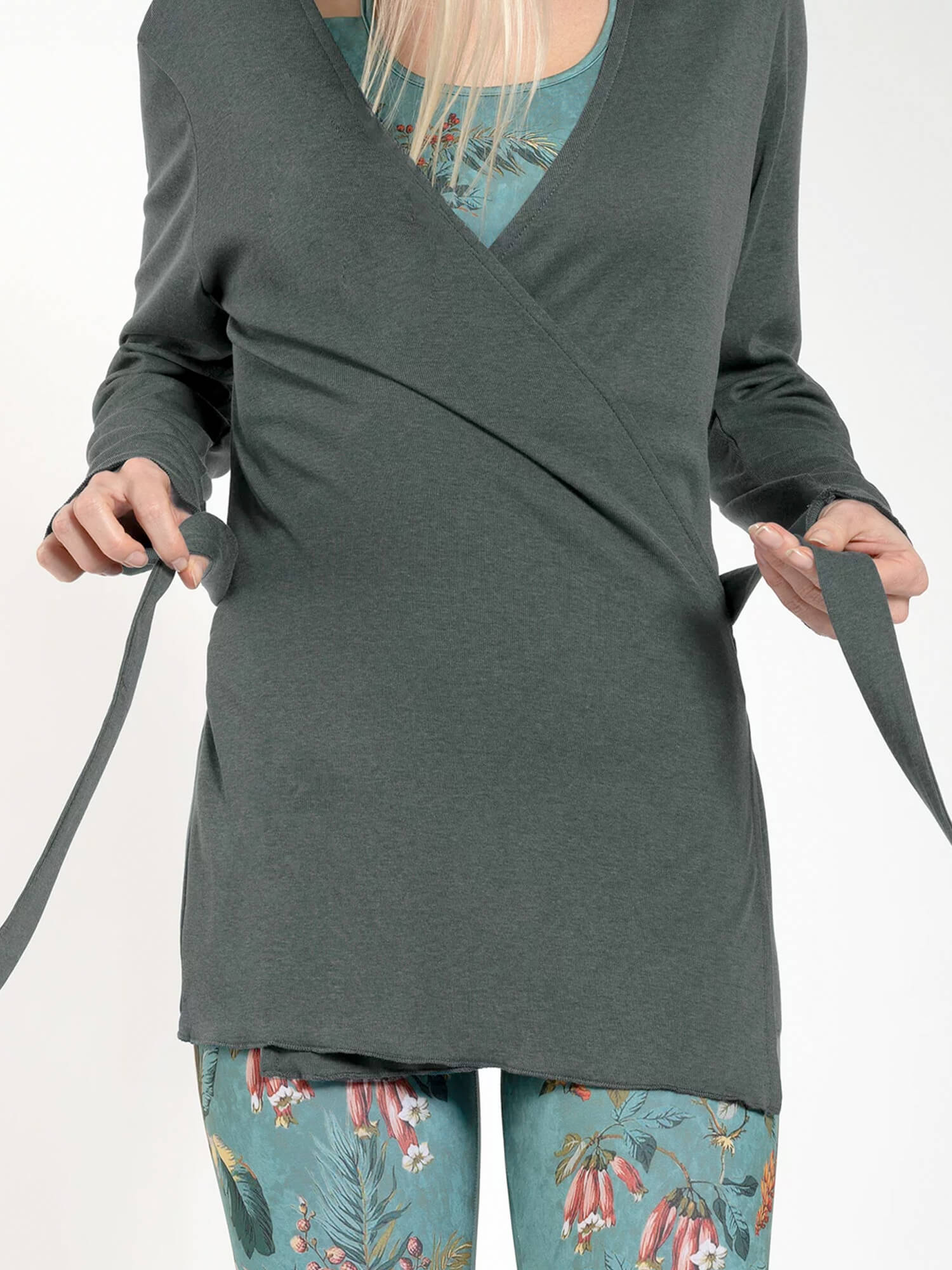 Wickeljacke Zoe - khaki - YOGISHOP