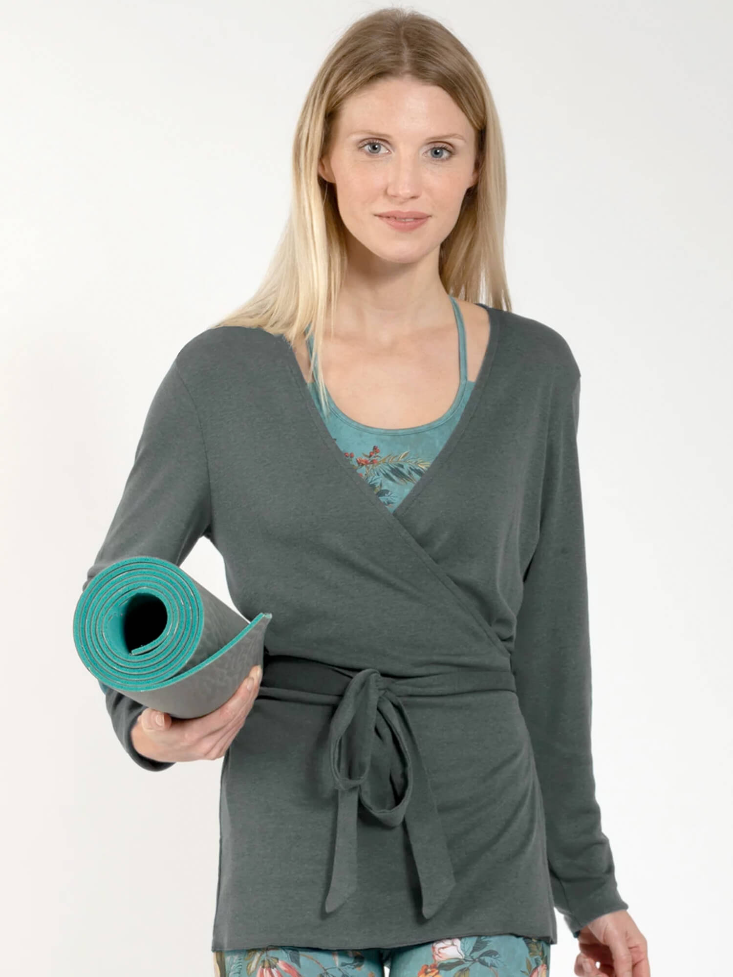 Wickeljacke Zoe - khaki - YOGISHOP