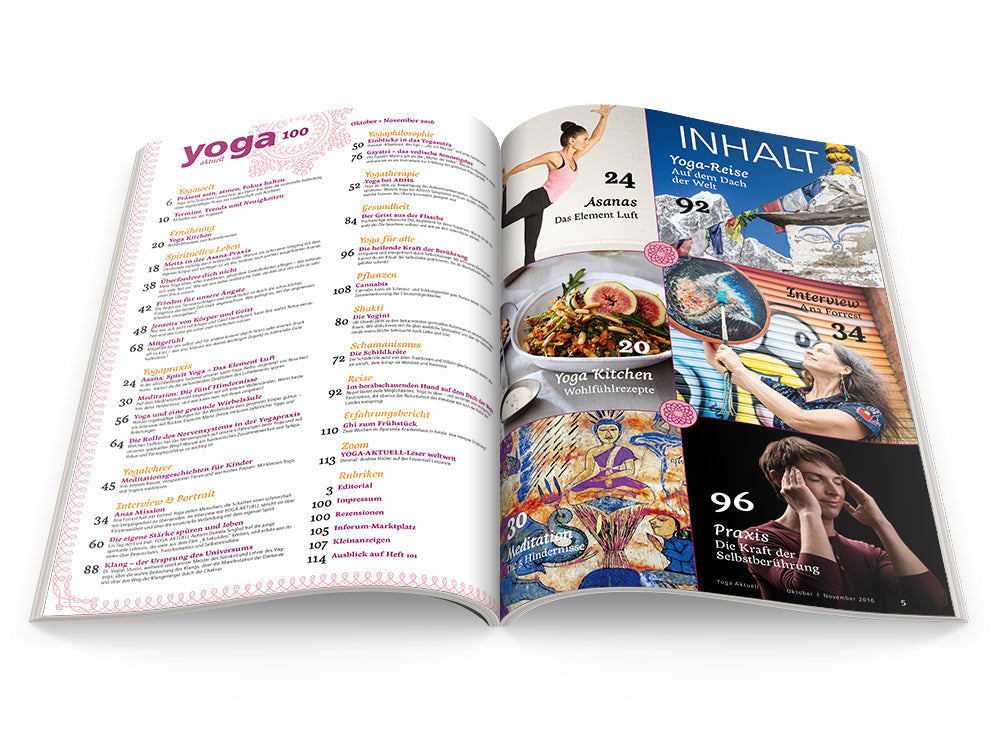 Yoga Aktuell 100 - 05/2016 - YOGISHOP