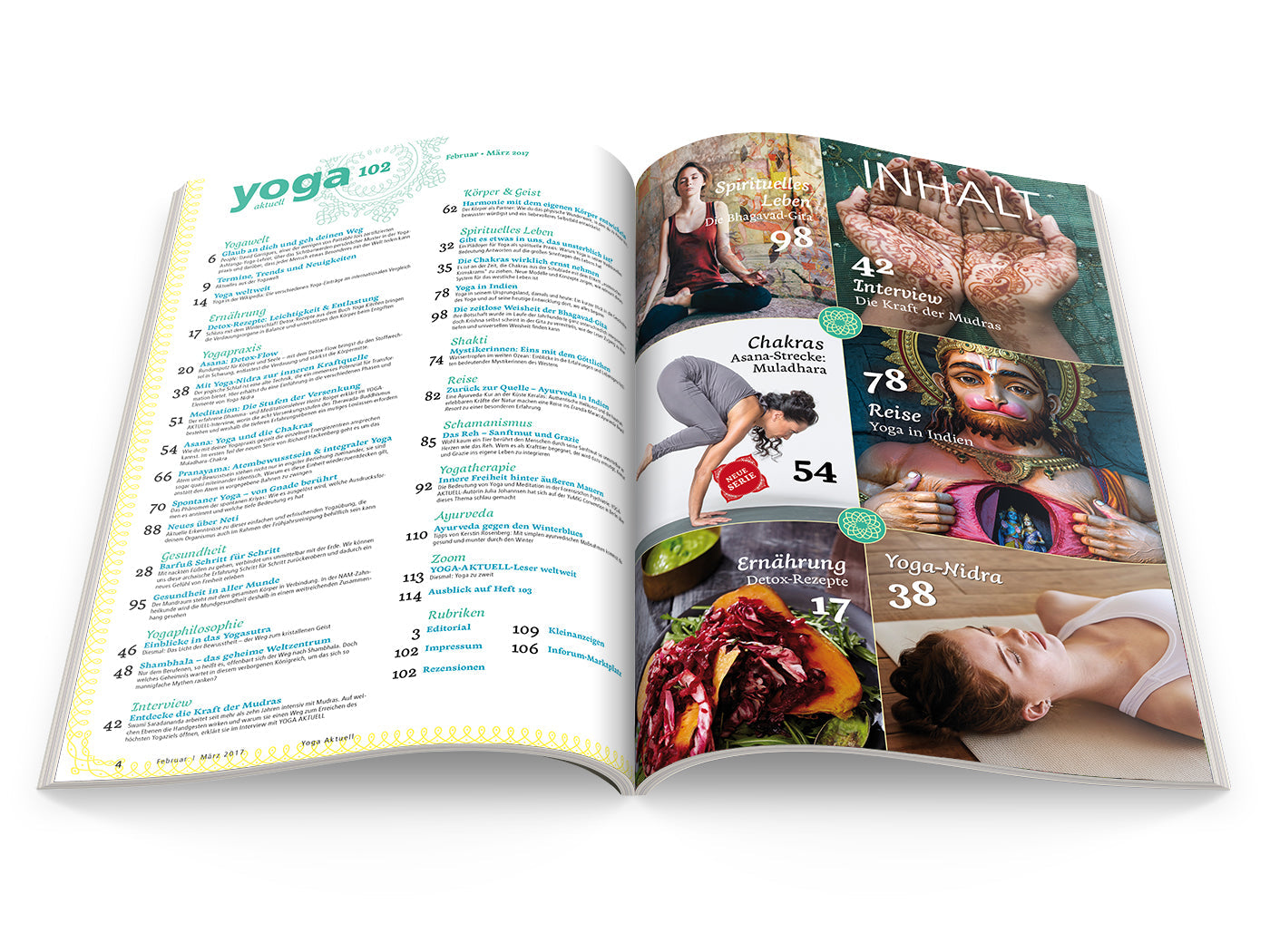 Yoga Aktuell 102 - 01/2017 - YOGISHOP