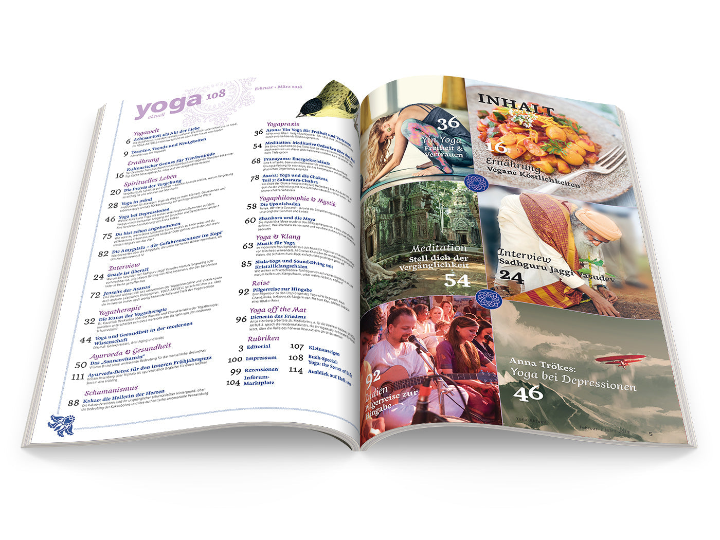 Yoga Aktuell 108 - 01/2018