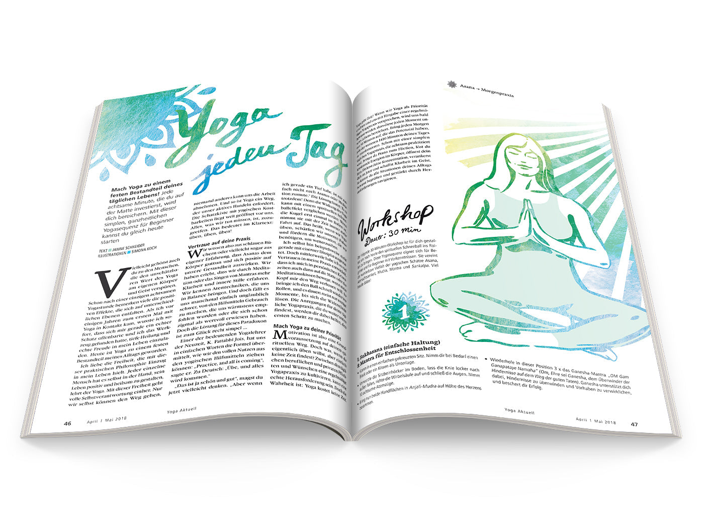 Yoga Aktuell 109 - 02/2018 - YOGISTAR