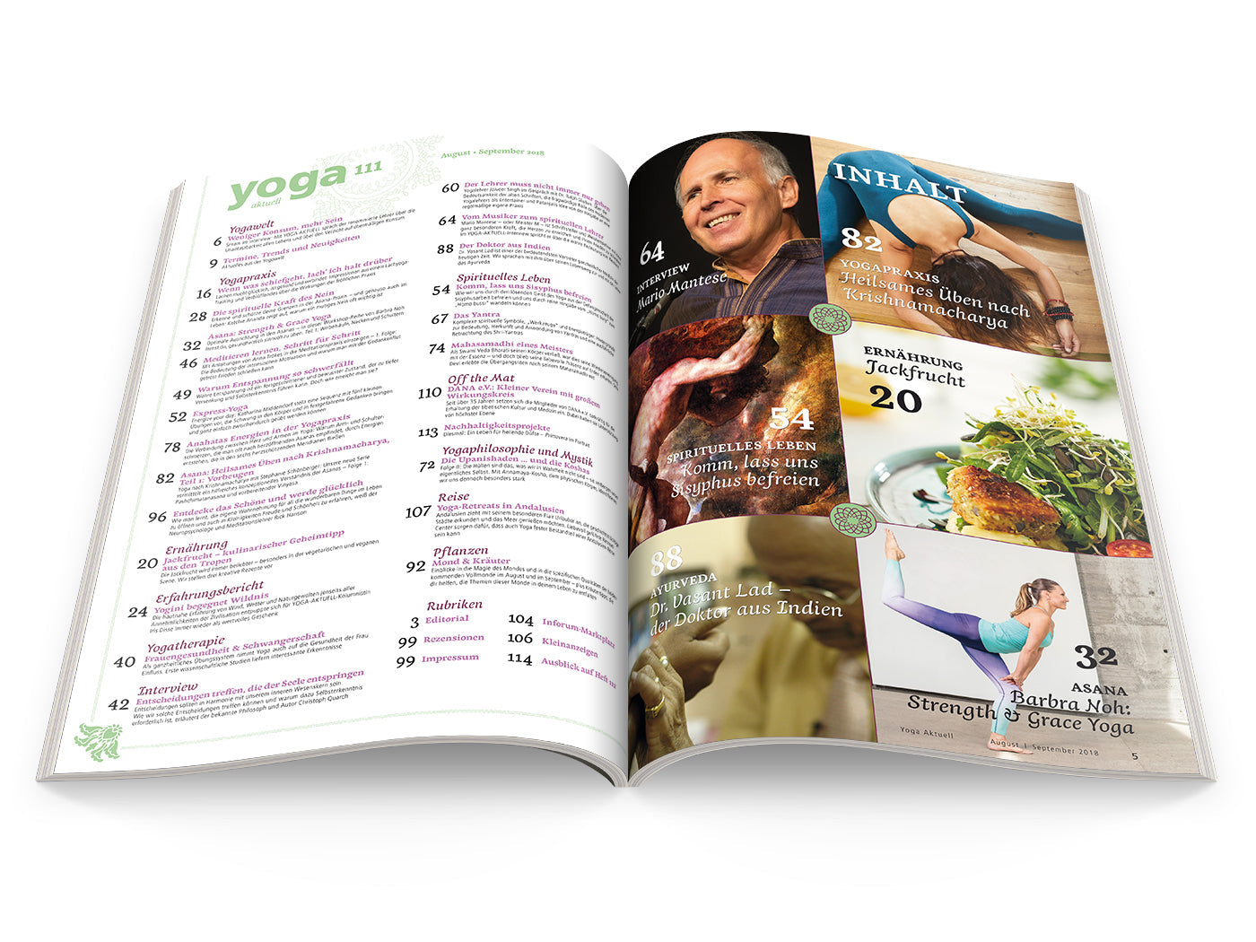 Yoga Aktuell 111 - 04/2018 - YOGISHOP