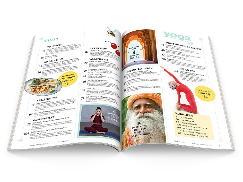 Yoga Aktuell 129 - 04/2021 - YOGISHOP