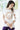Yoga-T-Shirt Batwing „lotus“ - ivory/copper