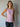 Yoga-Top Boatneck "ala" - rose