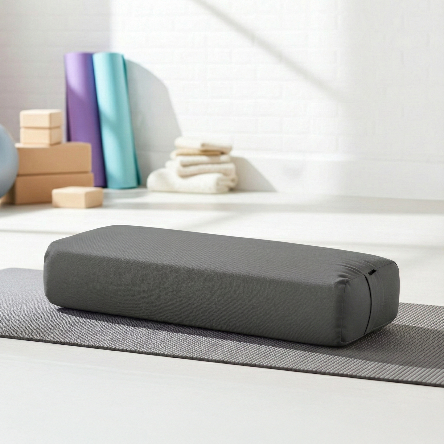 Yoga-Bolster yin - eckig - YOGISHOP